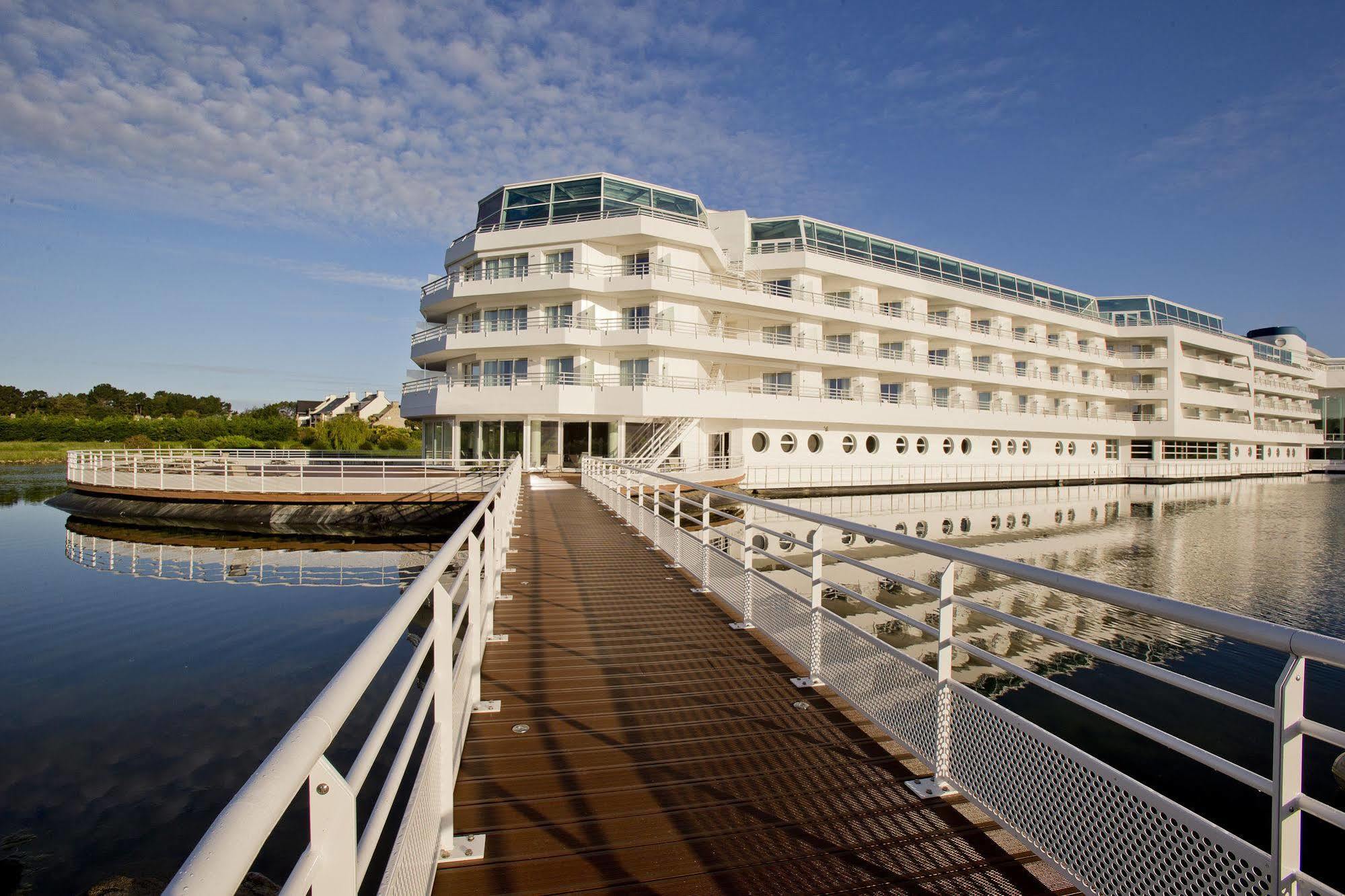 Miramar La Cigale Hotel Thalasso & Spa Arzon Exterior foto